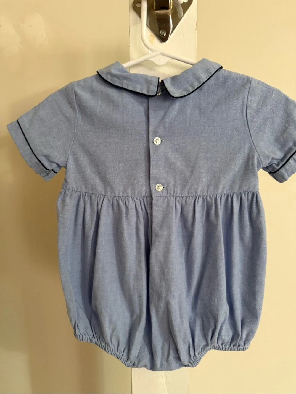 Carriage Boutiques Smocked Train Bubble Romper